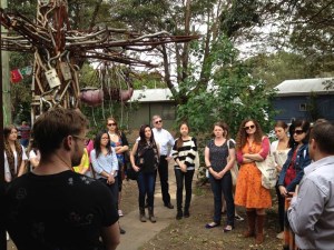 Reverse Garbage meets with TAFE NSW Visual Merchandising students