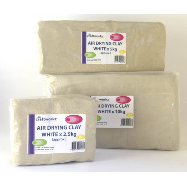 Air Dry Clay – White