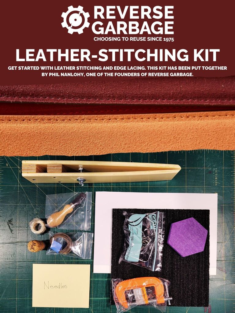 Leather Stitching Kit – Reverse Garbage