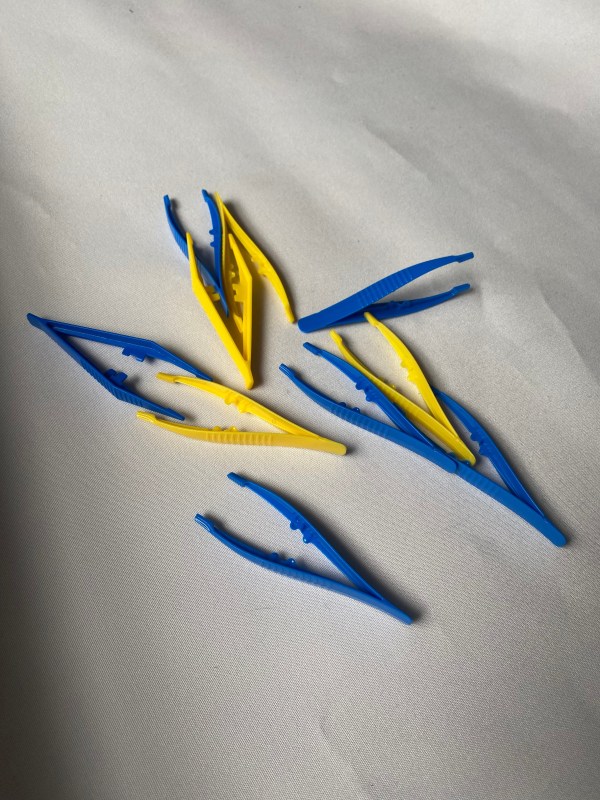 Plastic Forceps (Pack of 12)