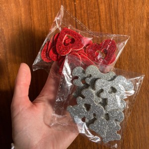 Glitter Card Accessories