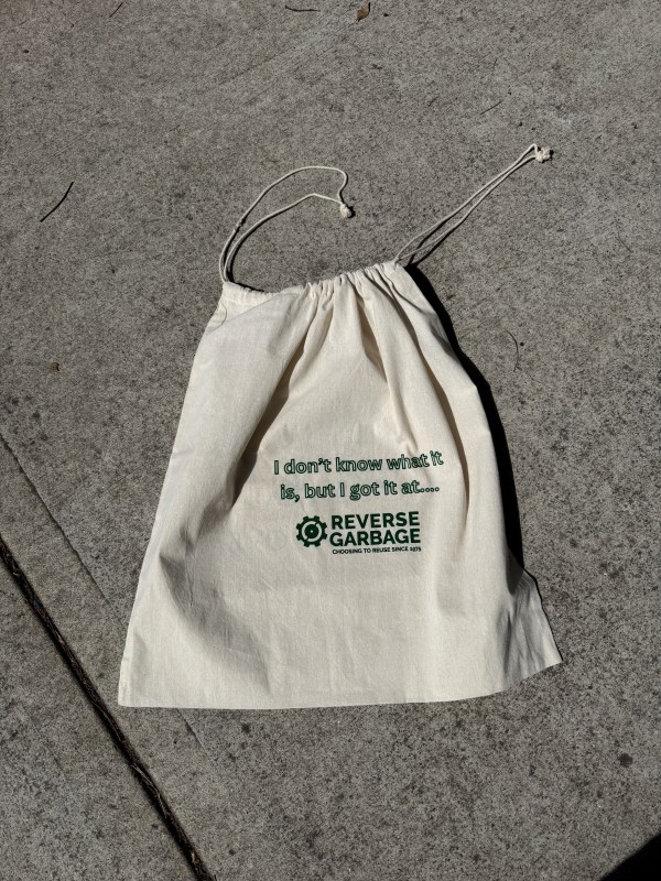 Reverse Garbage Draw String Bag