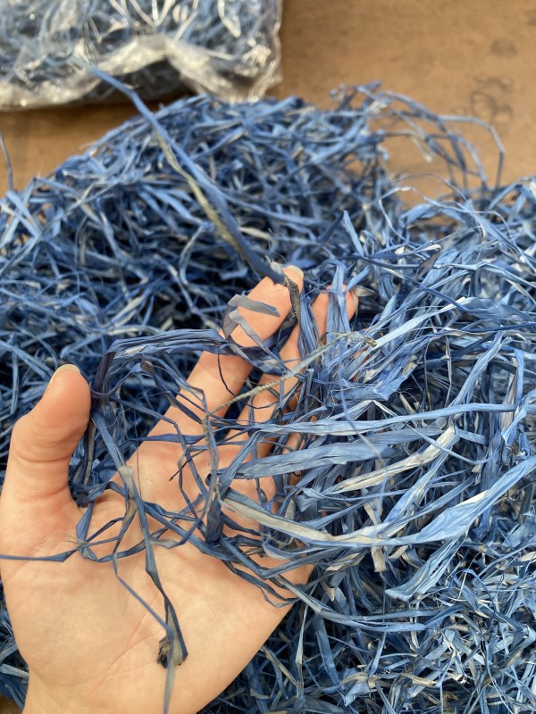 Blue Raffia