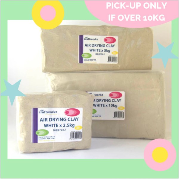 Screenshot Air Dry Clay – White