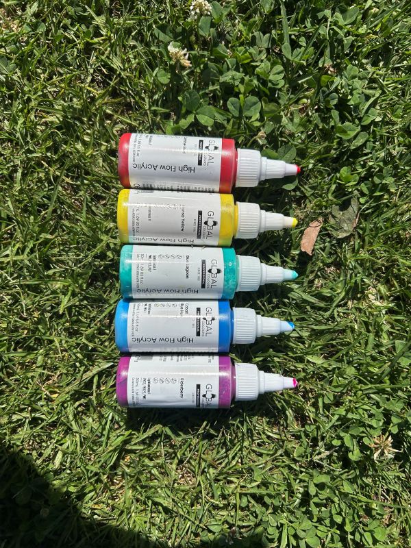 High-flow Acrylic paint (6-pack)